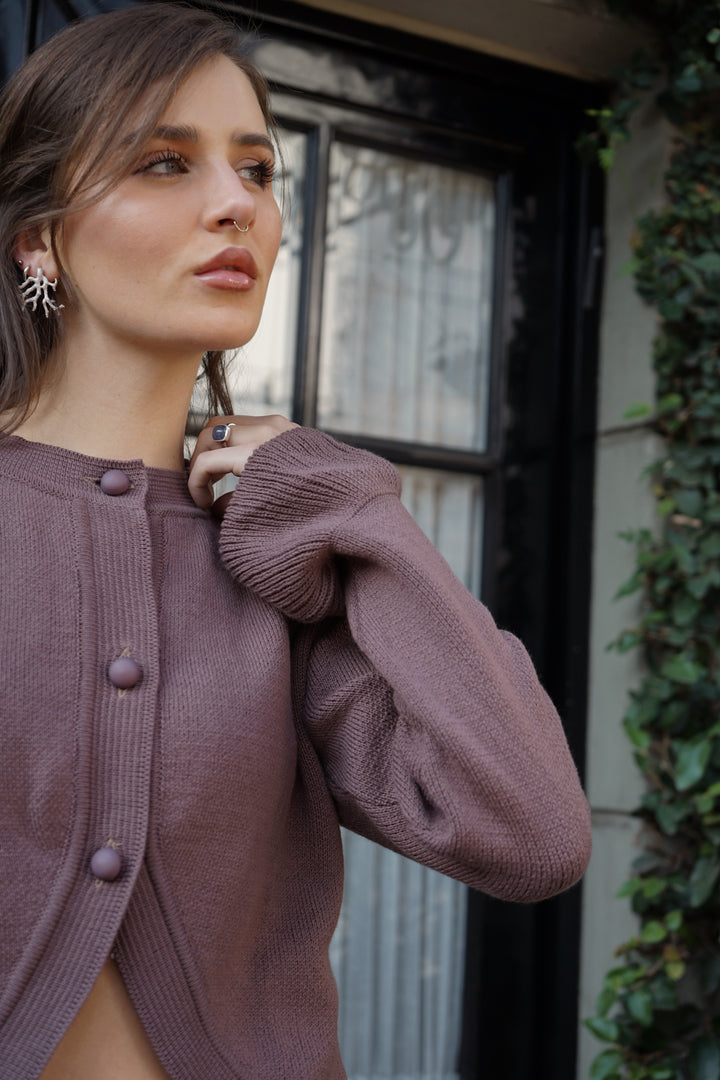 Sweater Olmo Chocolate