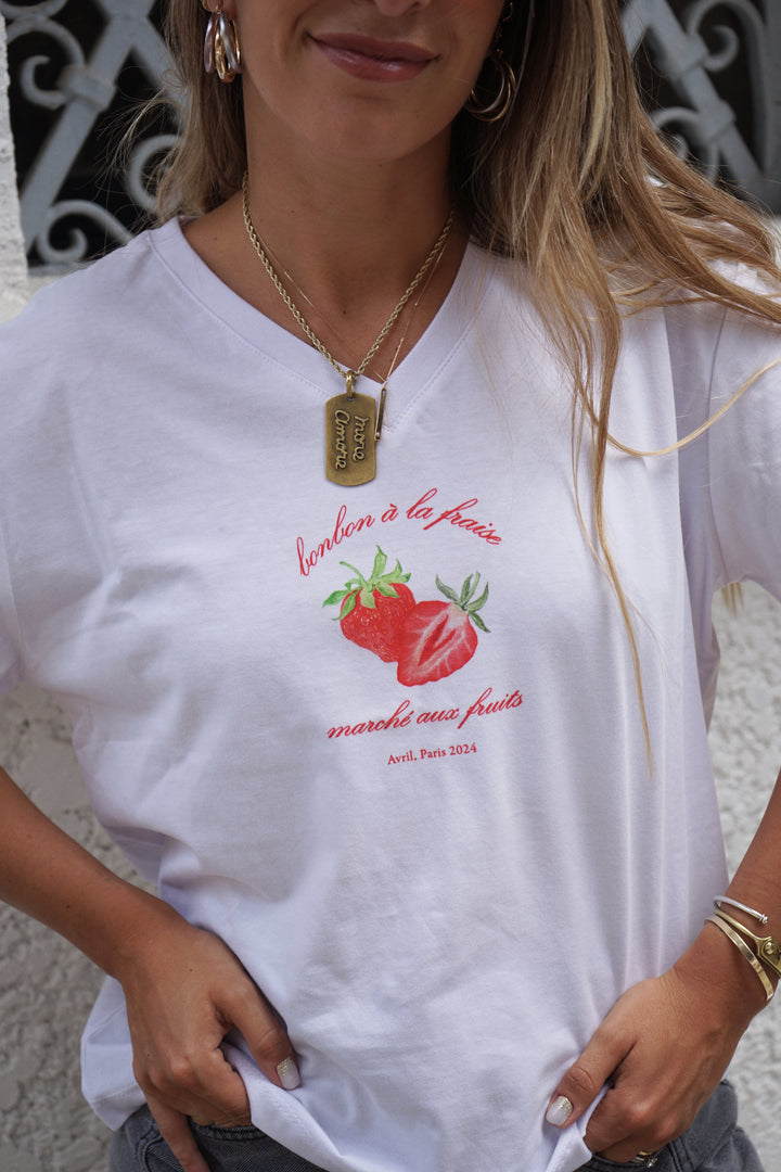 Polera “Bonbon a la Fraise”