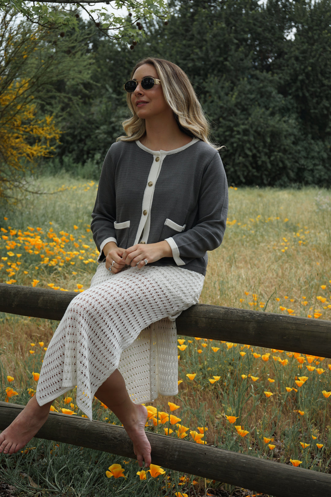 Cardigan Niza Gris