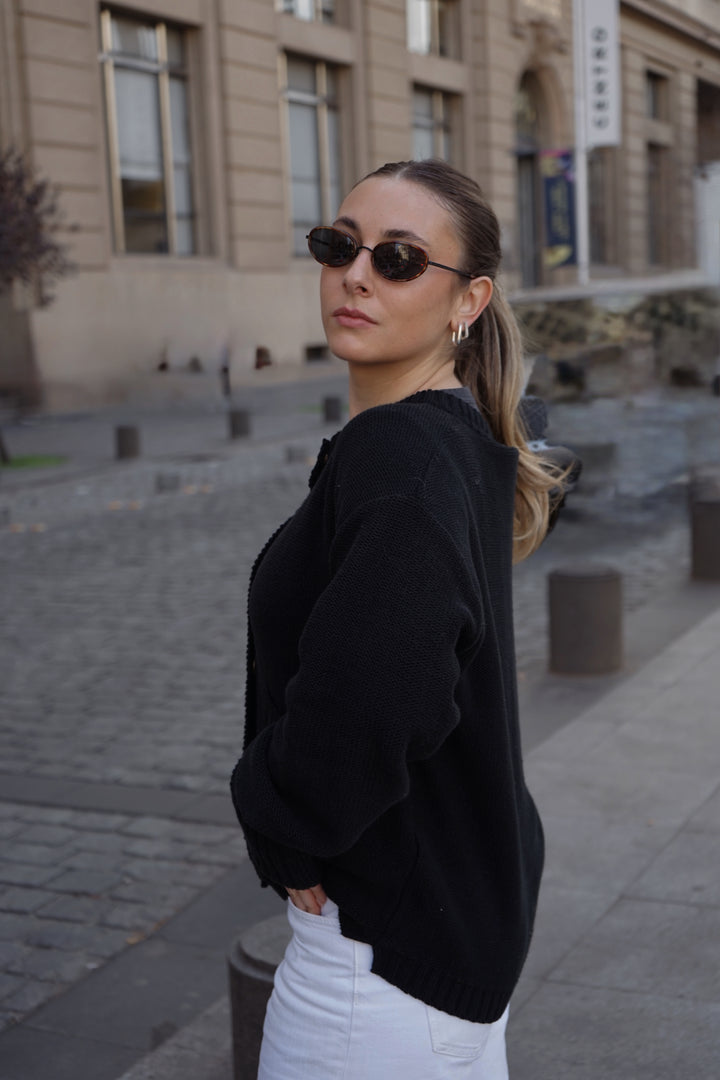 Cardigan Mila Negro