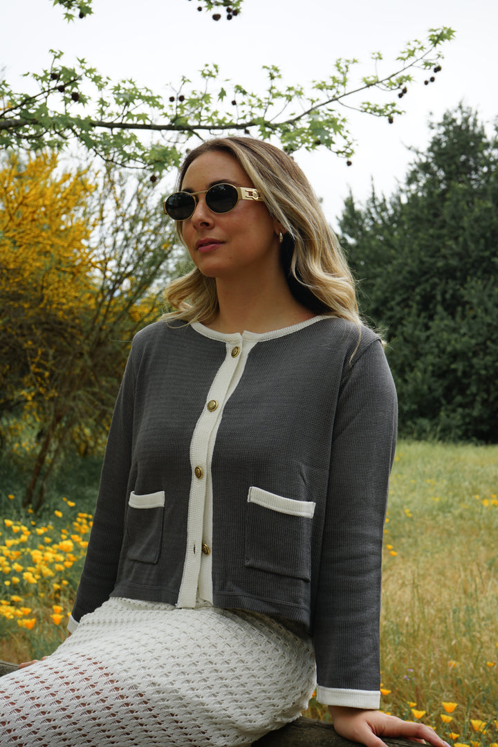 Cardigan Niza Gris