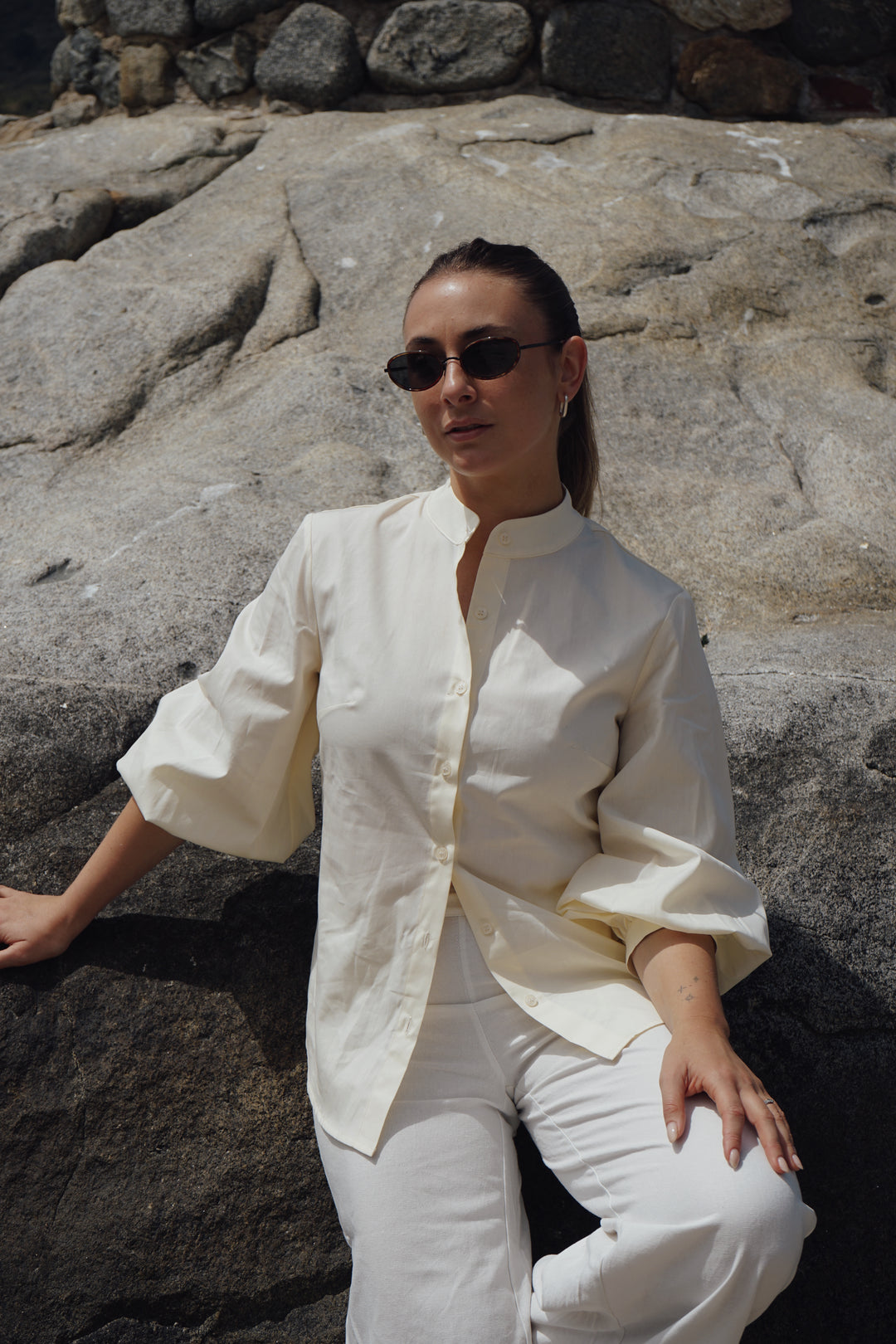 Camisa Lumea Amarilla