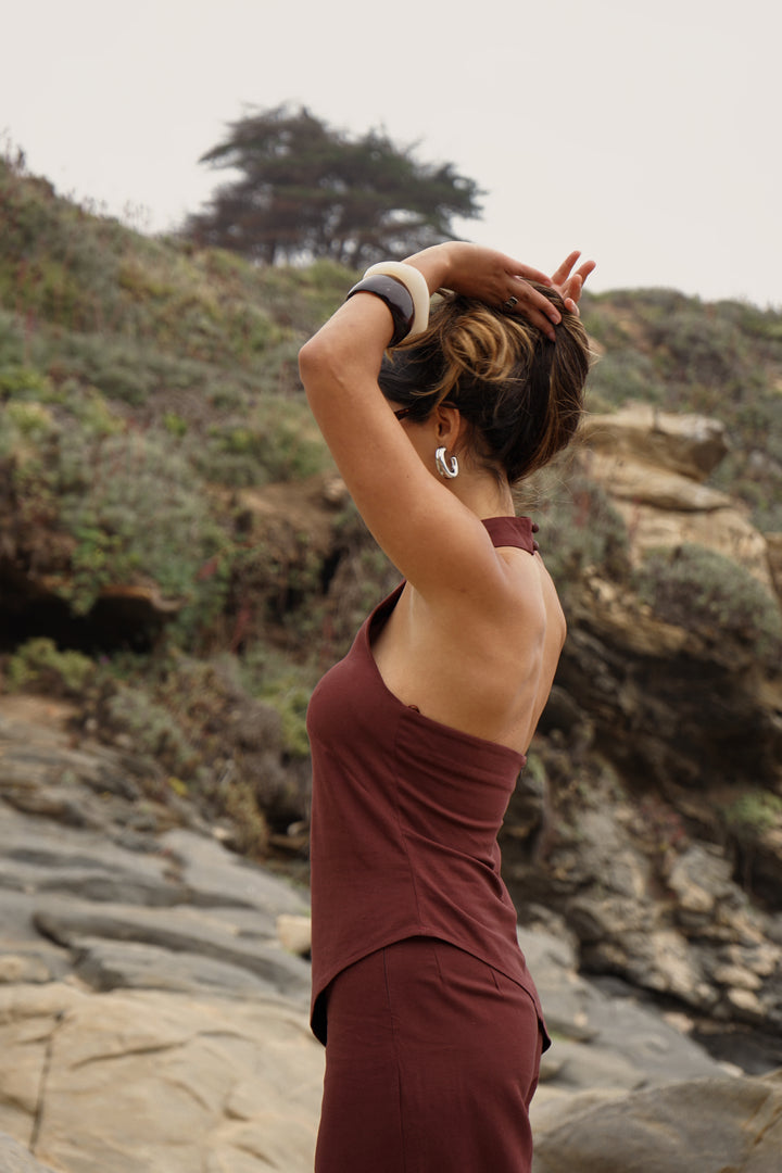 Pantalón Marbella Caoba