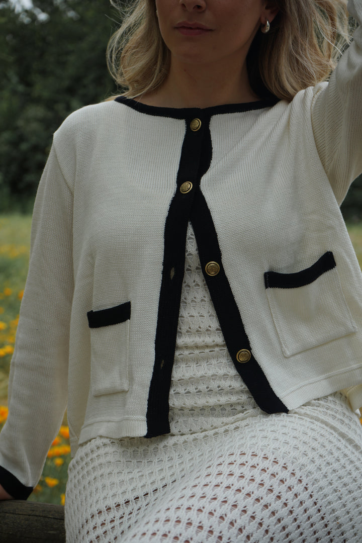 Cardigan Niza Crudo