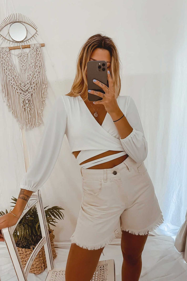 Short Clara Beige